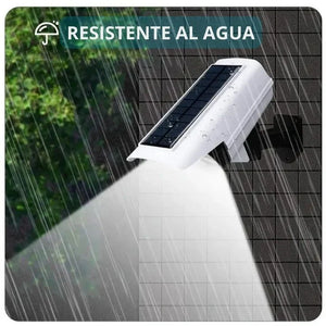 LÁMPARA SOLAR TIPO CAMARA CON SENSOR DE MOVIMIENTO + ENVIO GRATIS