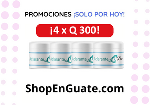 ¡Llévate 2 Cremas Aclarantes a Q199.99!