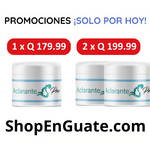 ¡Llévate 2 Cremas Aclarantes a Q199.99!