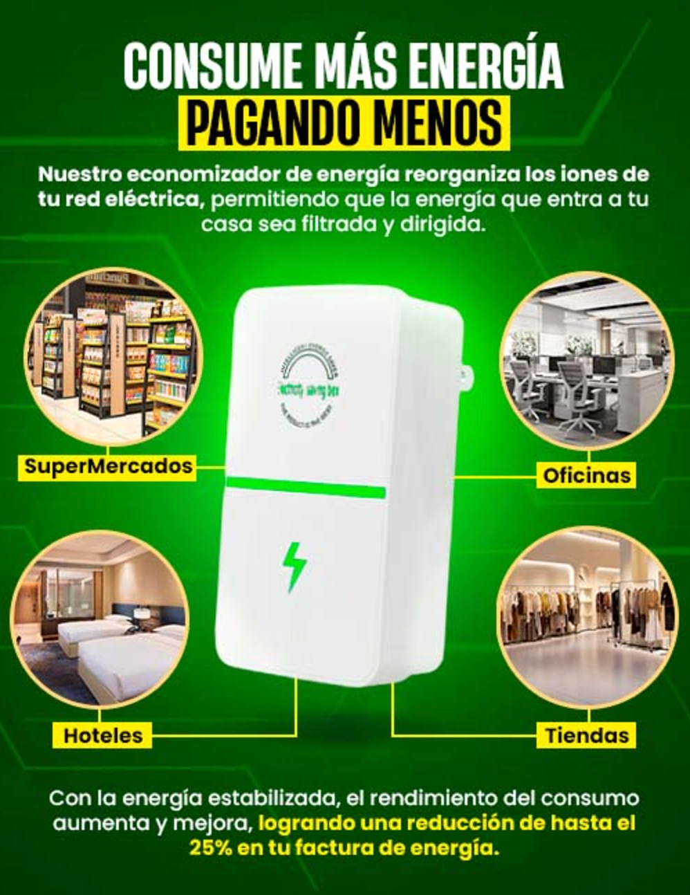 💡 AHORRADOR DE ENERGÍA SAVING BOX + ENVIO GRATIS