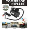 Compresor de Aire PSI Portátil - Inflador de Llantas. Carga Rápida, para Autos, Motos, Bicicletas, Pelotas