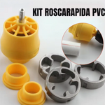 KIT ROSCARAPIDA PVC EN SEGUNDOS + Envio Gratis