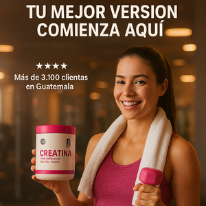 Creatina Pura para Mujeres