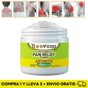 Beevana - Crema De veneno de abeja Multifuncional - COMPRE 1 LLEVE 2