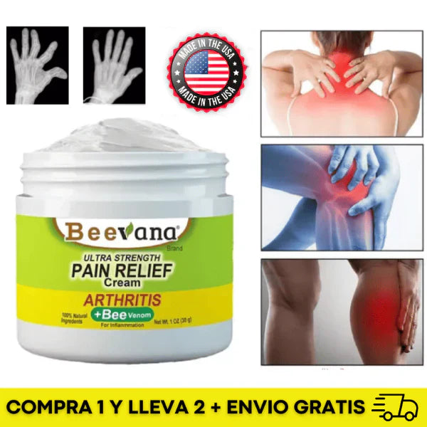 Beevana - Crema De veneno de abeja Multifuncional - COMPRE 1 LLEVE 2