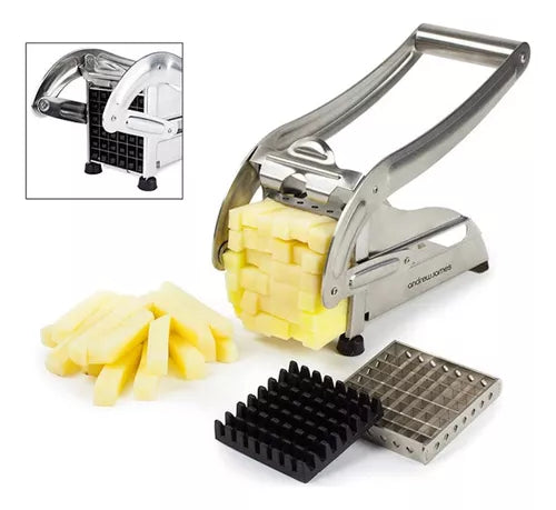 👨‍🍳Mega picadora de papitas francesas y julianitas🔪+ EnvÍo GRATIS