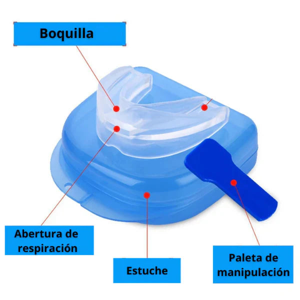 PROTECTOR BUCAL ANTIRONQUIDOS + ENVIO GRATIS