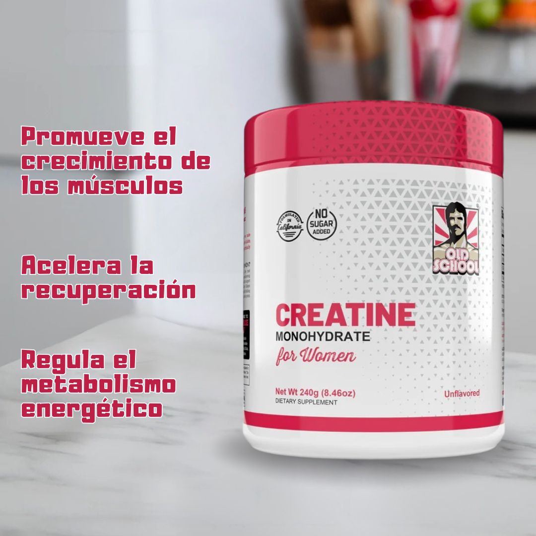 Creatina Pura para Mujeres