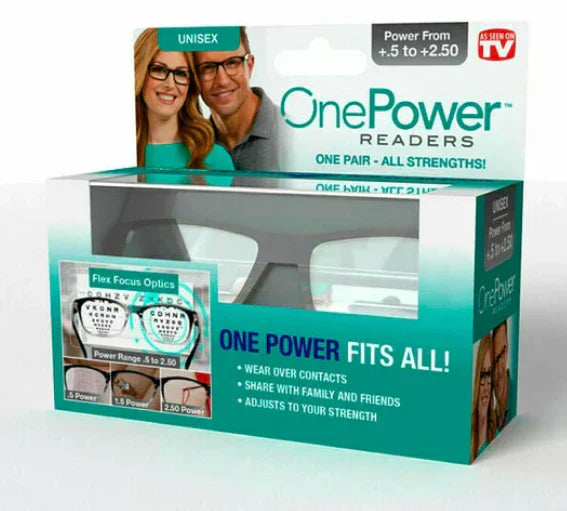 NUEVOS LENTES DE LECTURA ONE POWER + ENVIO GRATIS