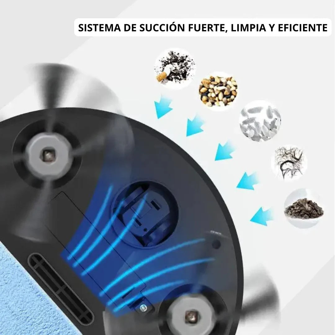 ROBOT ASPIRADORA INTELIGENTE CLEAN SMART + ENVIO GRATIS